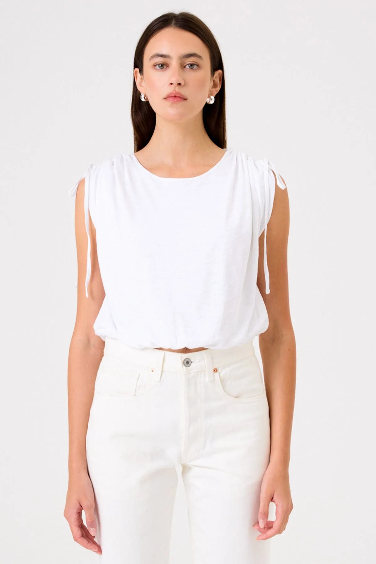 Marianna Bubble Top sold by Goldie Tees