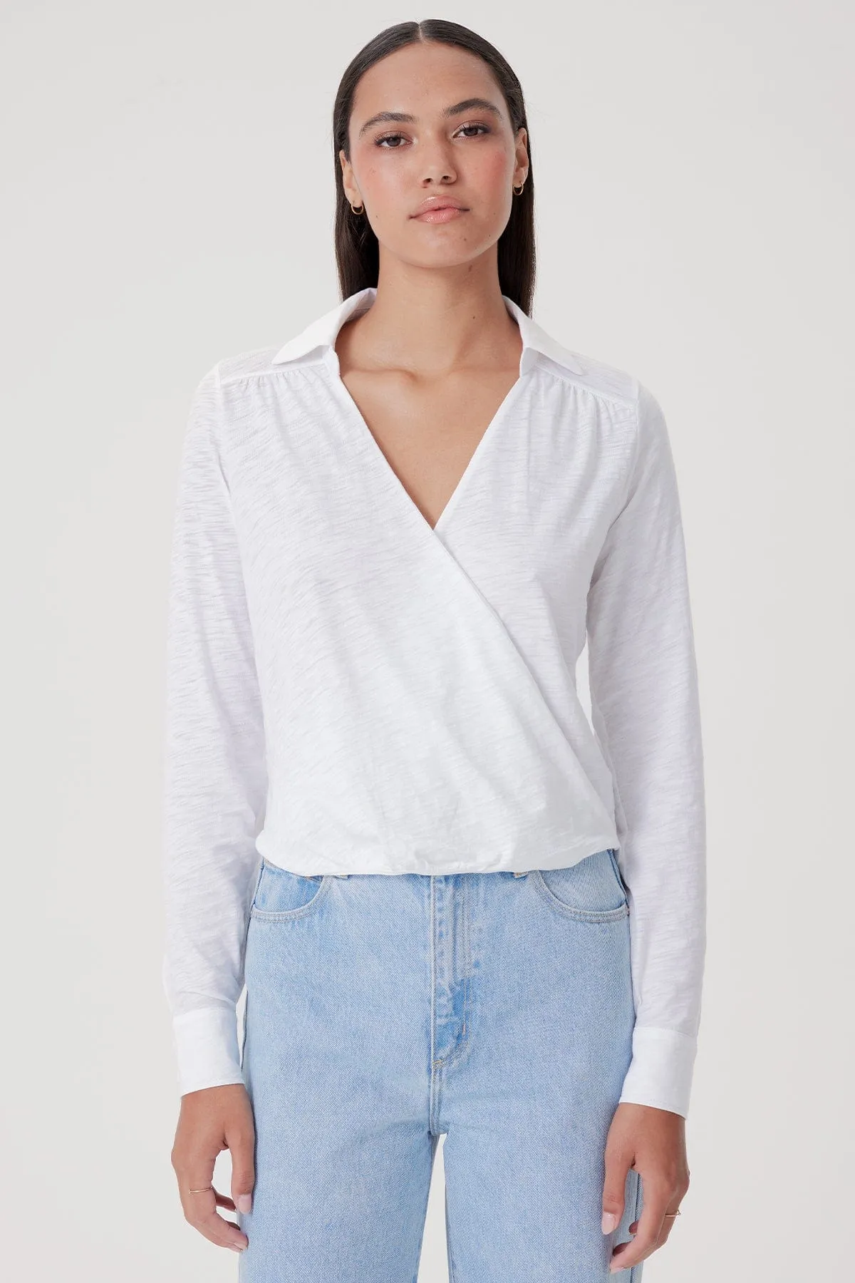 Lauren Surplice Top sold by Goldie Tees