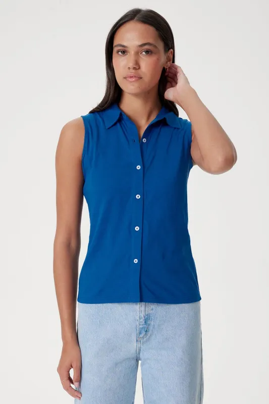 Organic Modern Sleeveless Shirt sold by Goldie Tees