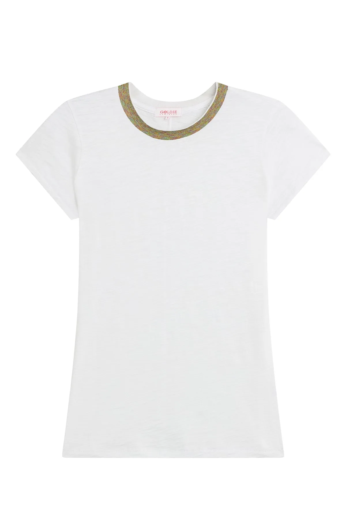 Pavé Ringer Tee sold by Goldie Tees product image thumbnail 5