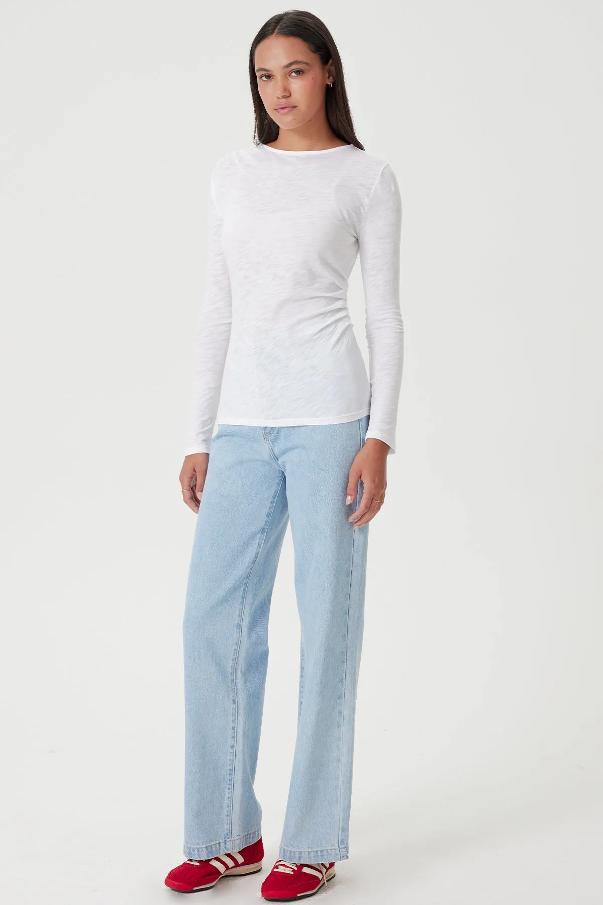 Selena Draped Top sold by Goldie Tees product image thumbnail 2