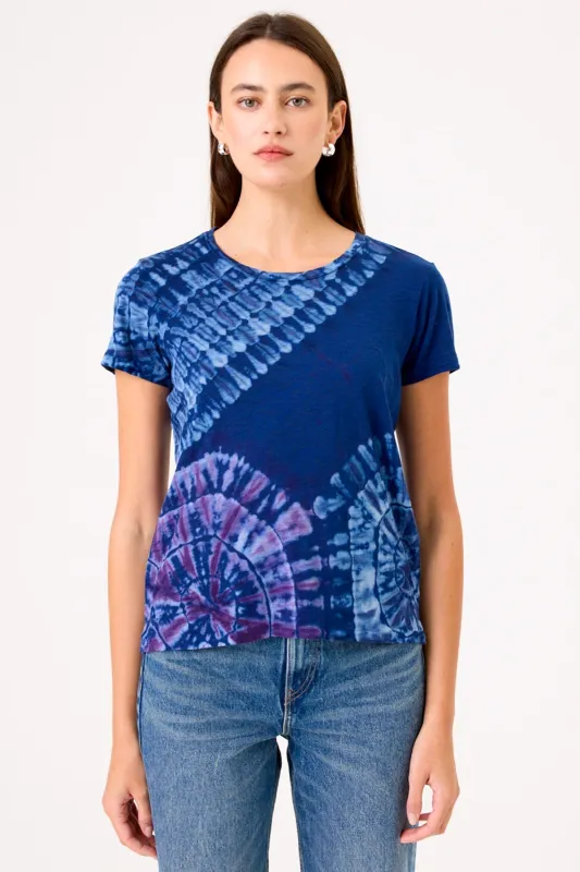 Patchwork Tie Dye Boy Tee sold by Goldie Tees