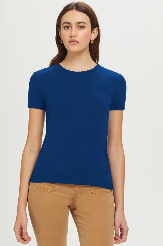 Pointelle Tee sold by Goldie Tees