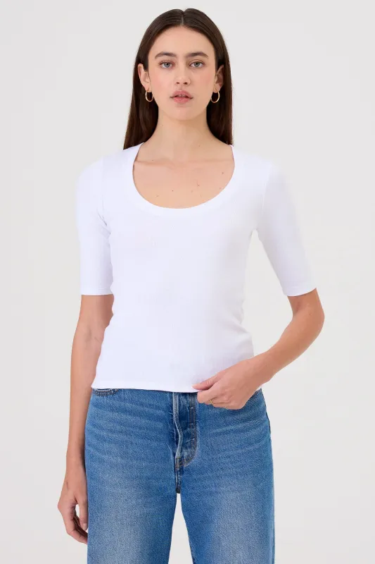 Rebecca Half Sleeve Top sold by Goldie Tees