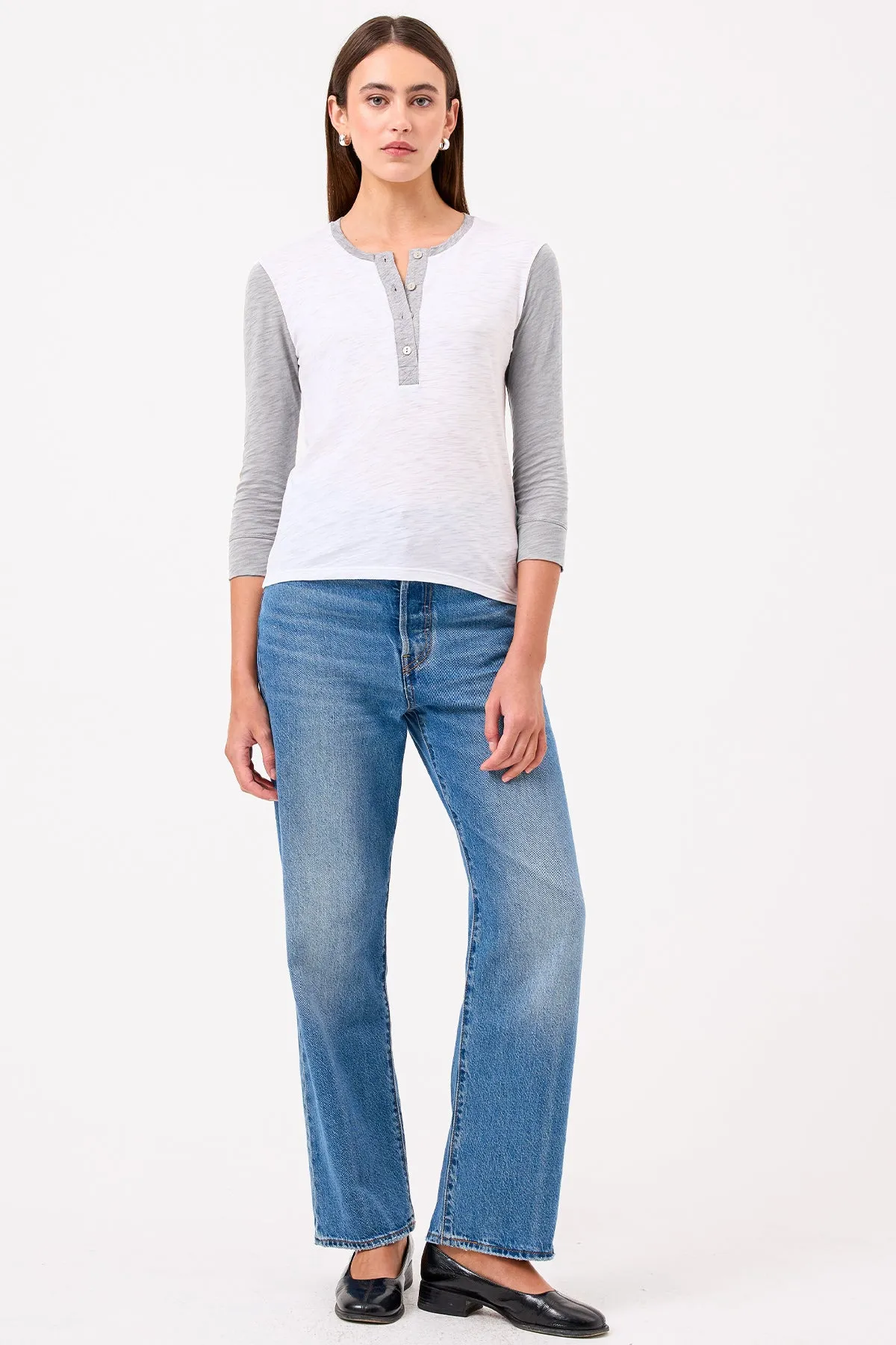 Hailey Henley sold by Goldie Tees product image thumbnail 2