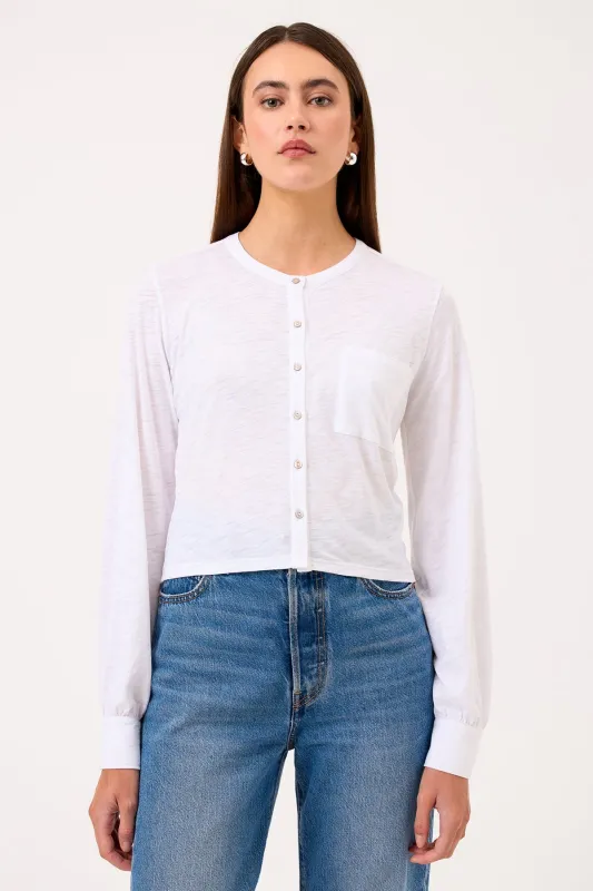 Julia Crop Shirt sold by Goldie Tees