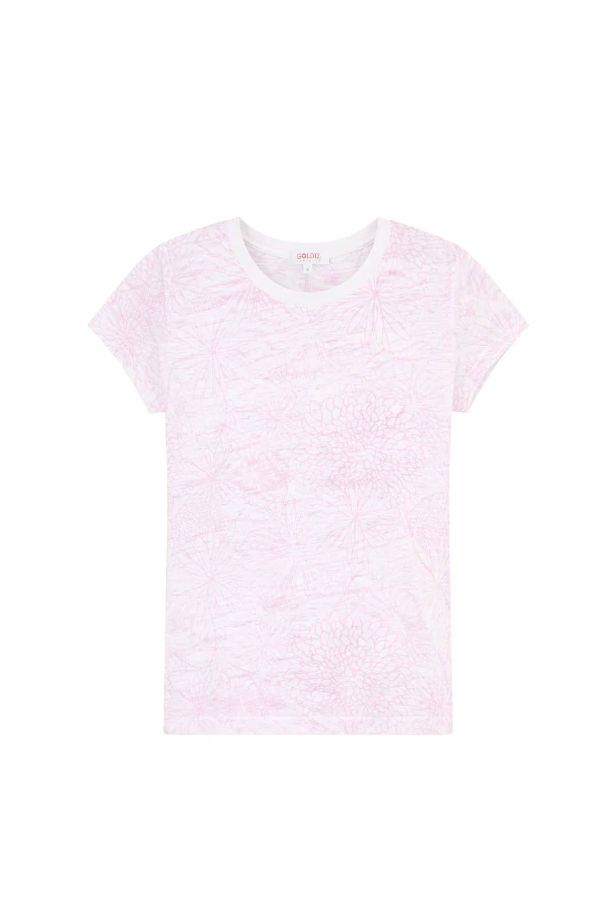 Botanical Ringer Tee sold by Goldie Tees product image thumbnail 5