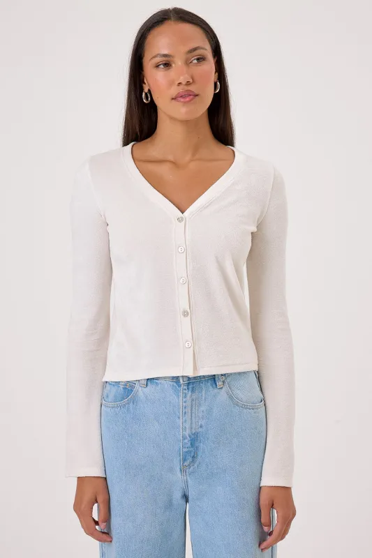 Velour Crush Cardigan sold by Goldie Tees