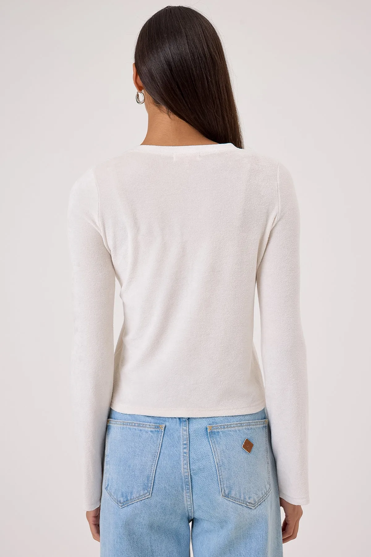 Velour Crush Cardigan sold by Goldie Tees product image thumbnail 2