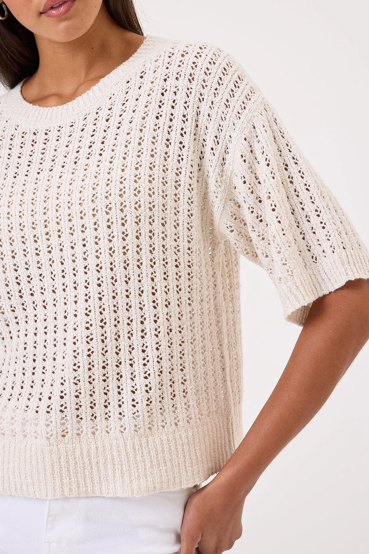 Sophie Bouclé Pullover sold by Goldie Tees product image thumbnail 4