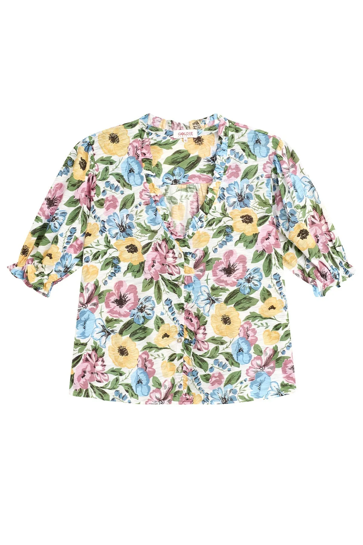 Garden Party Blouse sold by Goldie Tees product image thumbnail 4