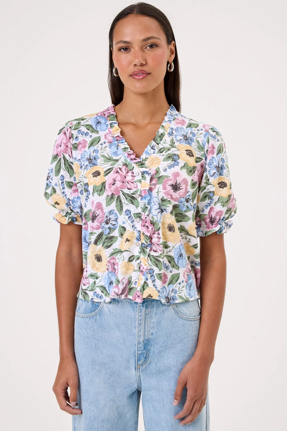 Garden Party Blouse sold by Goldie Tees
