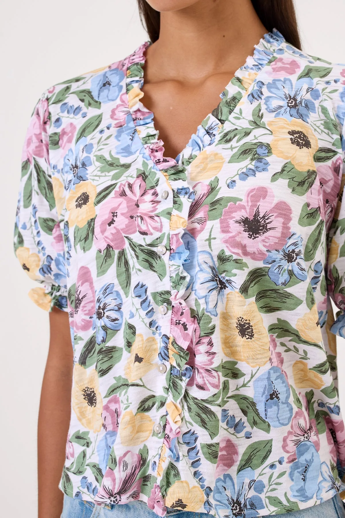 Garden Party Blouse sold by Goldie Tees product image thumbnail 3