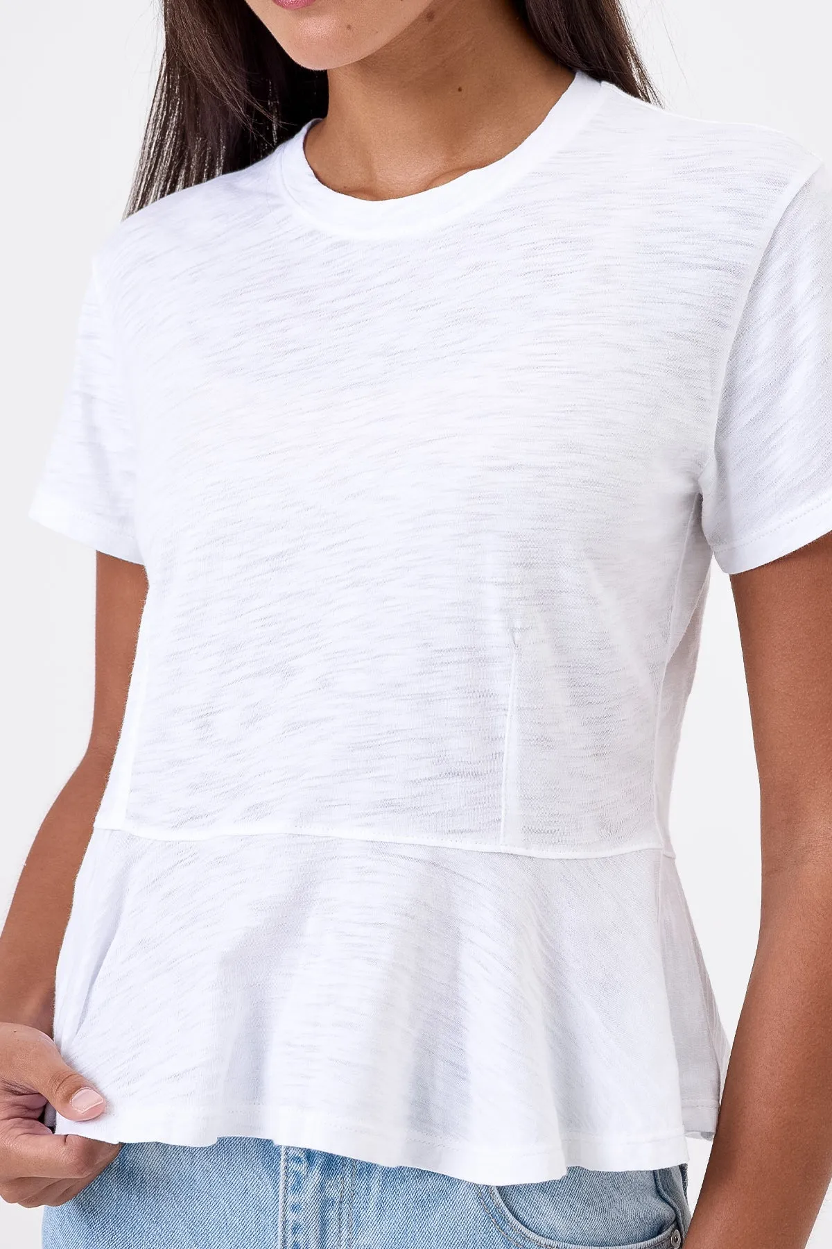 Alice Peplum Top sold by Goldie Tees product image thumbnail 4