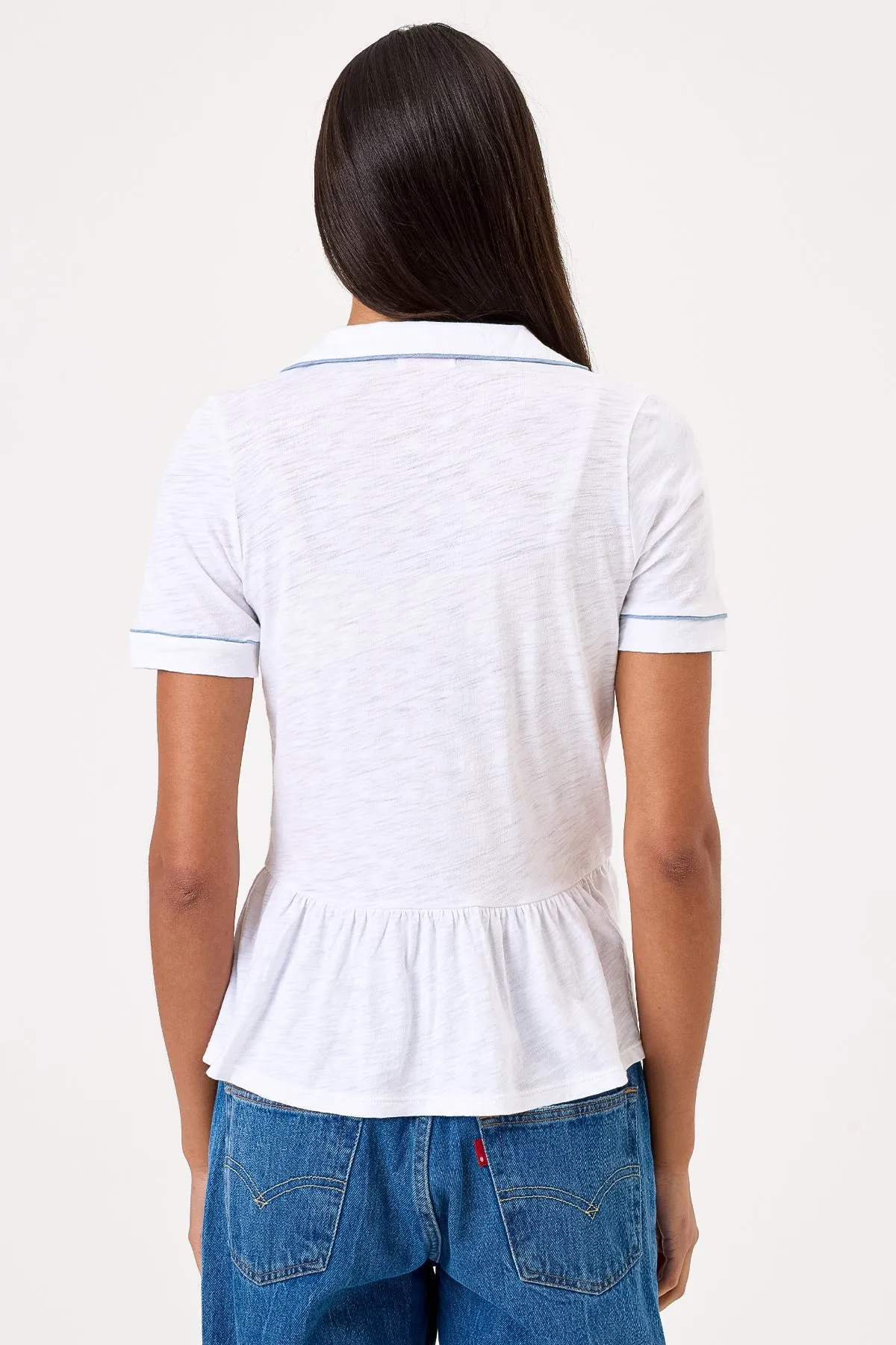 Piper Peplum Blouse sold by Goldie Tees product image thumbnail 3
