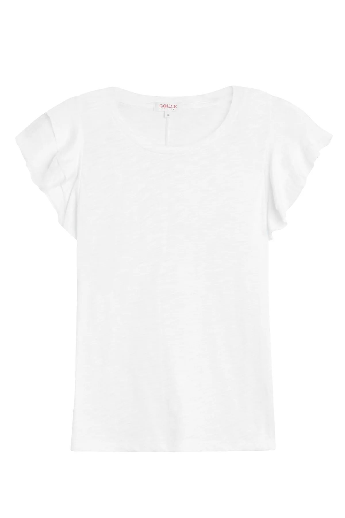 Celeste Ruffle Sleeve Tee sold by Goldie Tees product image thumbnail 5