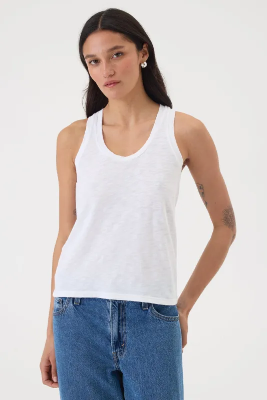 Signature Slub Racerback Tank made by Goldie Tees