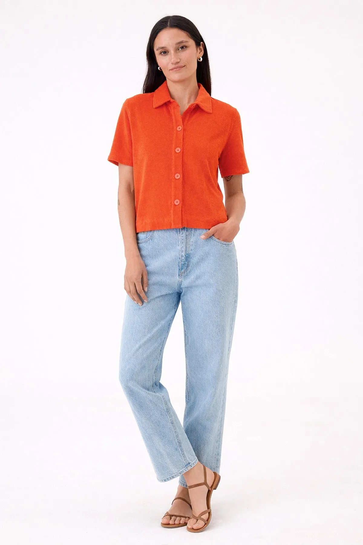 Luxe Life Button Down sold by Goldie Tees product image thumbnail 2