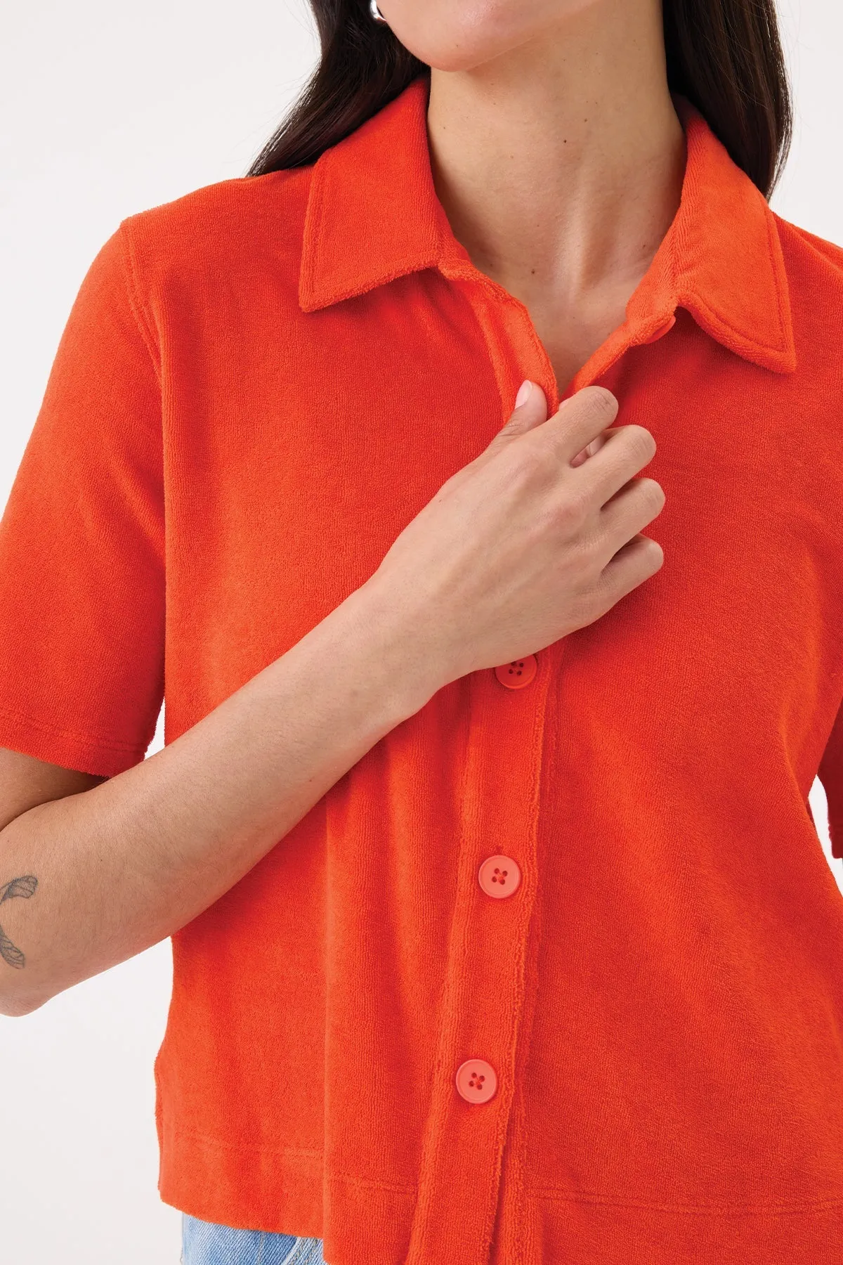 Luxe Life Button Down sold by Goldie Tees product image thumbnail 4