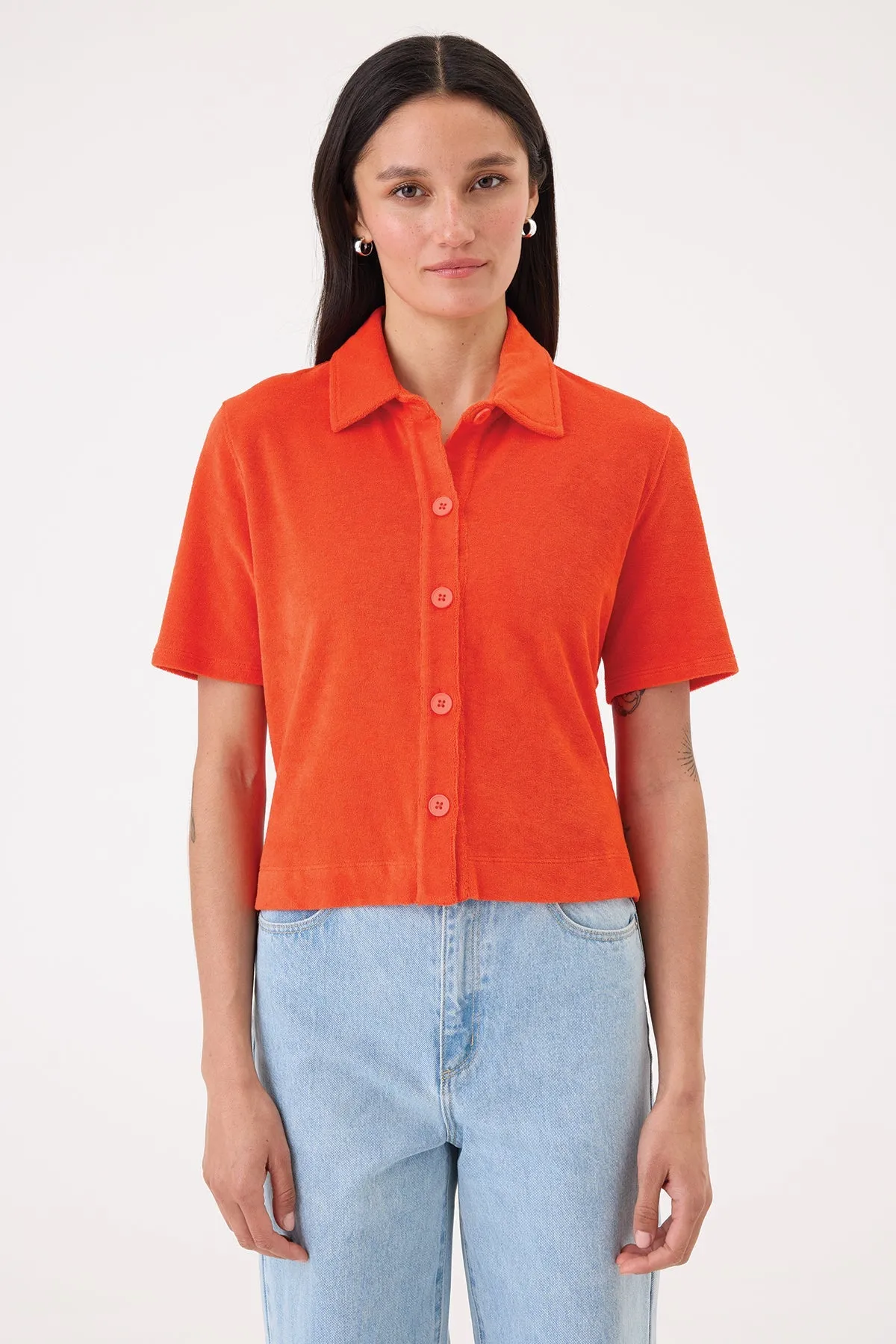 Luxe Life Button Down sold by Goldie Tees