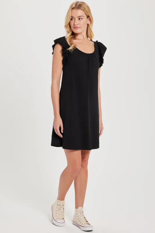 Sofia Ruffle Sleeve Dress sold by Goldie Tees