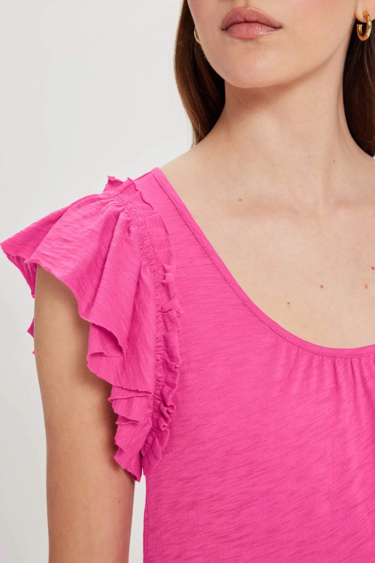 Sofia Ruffle Sleeve Dress sold by Goldie Tees product image thumbnail 5