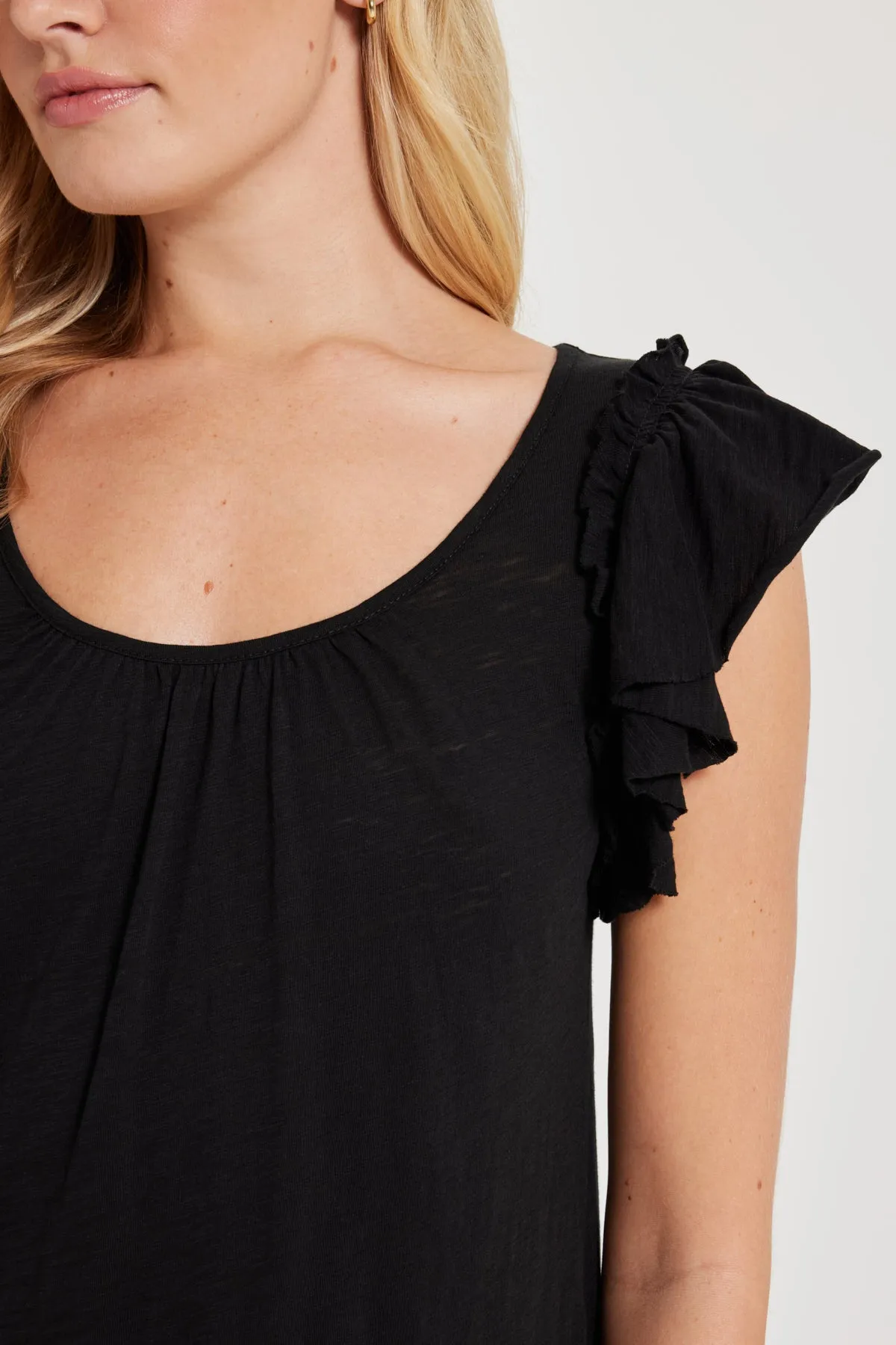 Sofia Ruffle Sleeve Dress sold by Goldie Tees product image thumbnail 2