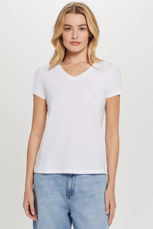 Organic V Neck Boy Tee sold by Goldie Tees