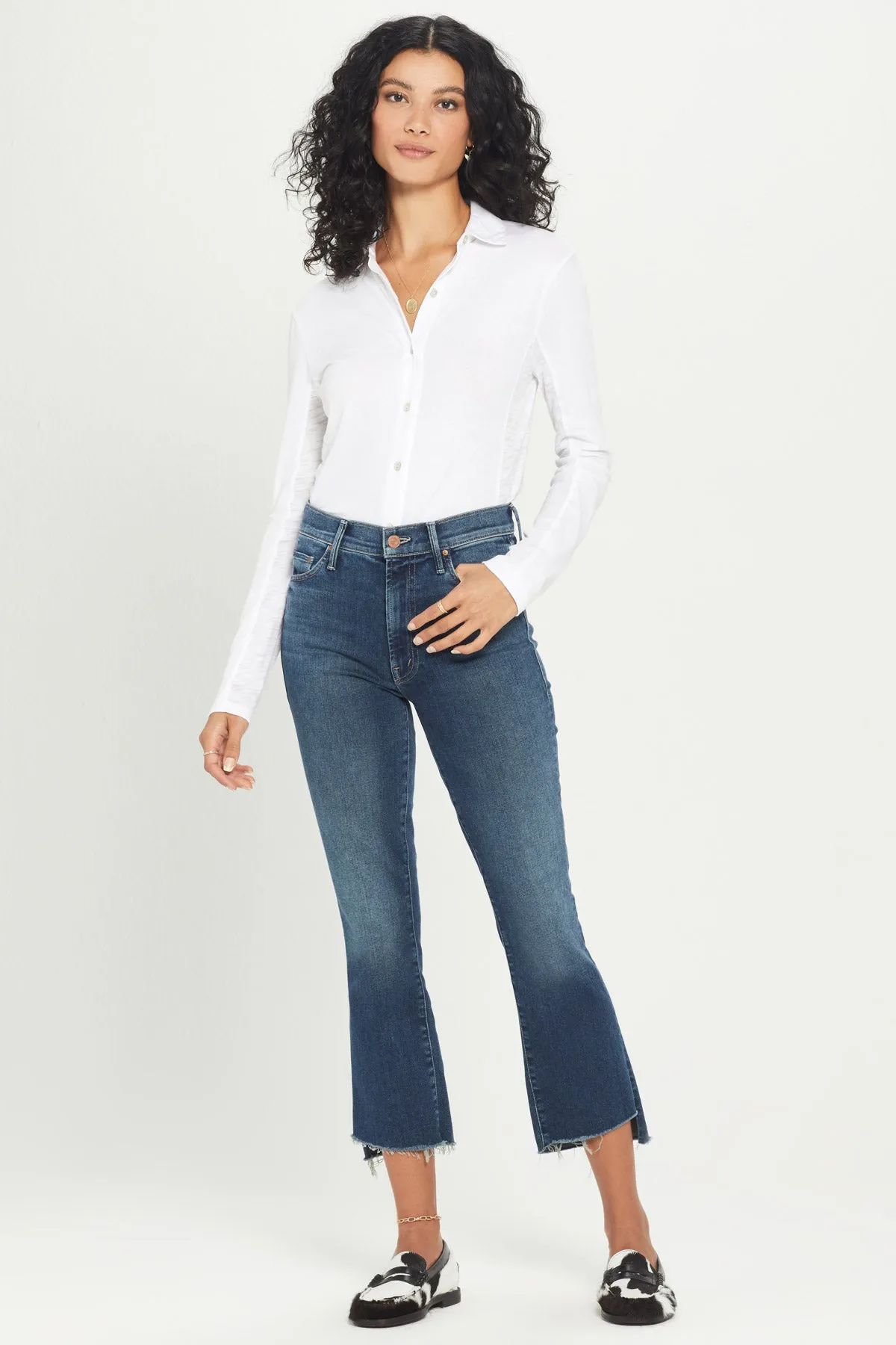 Jersey + Slub Button Down Shirt sold by Goldie Tees product image thumbnail 2