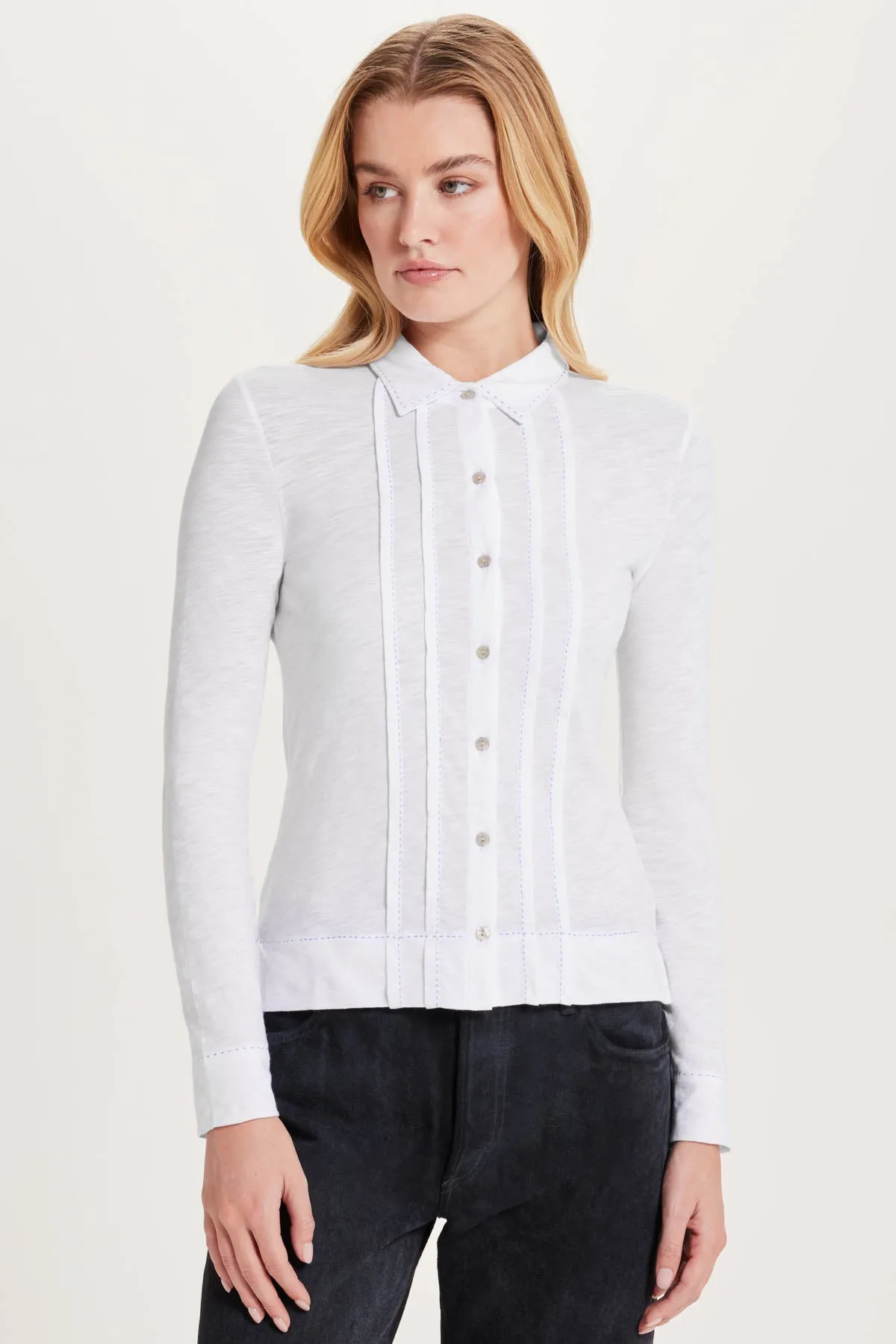 Running Stitch Classic Shirt sold by Goldie Tees