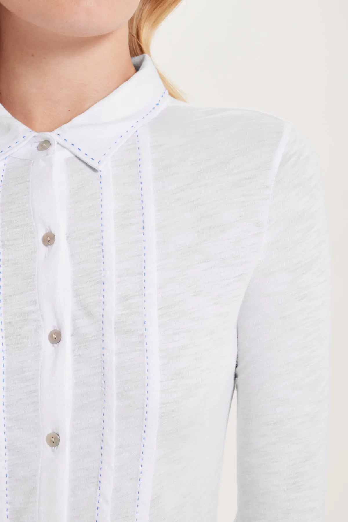 Running Stitch Classic Shirt sold by Goldie Tees product image thumbnail 3