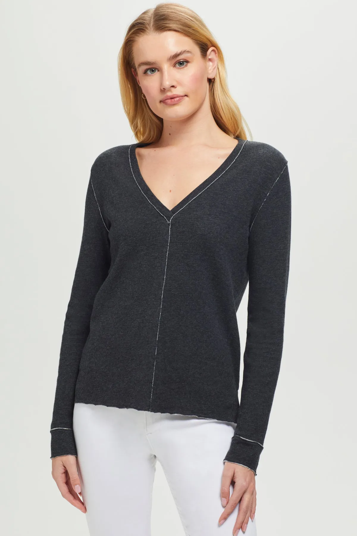 Stella V Neck Top sold by Goldie Tees product image thumbnail 5