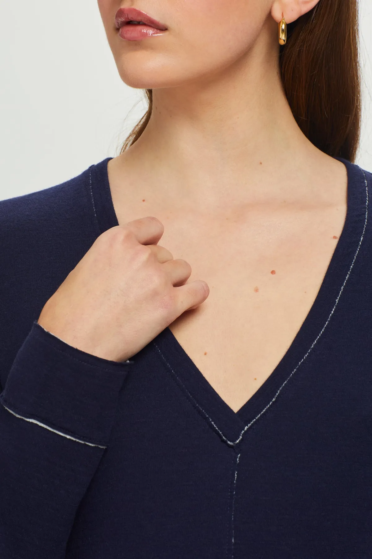 Stella V Neck Top sold by Goldie Tees product image thumbnail 3