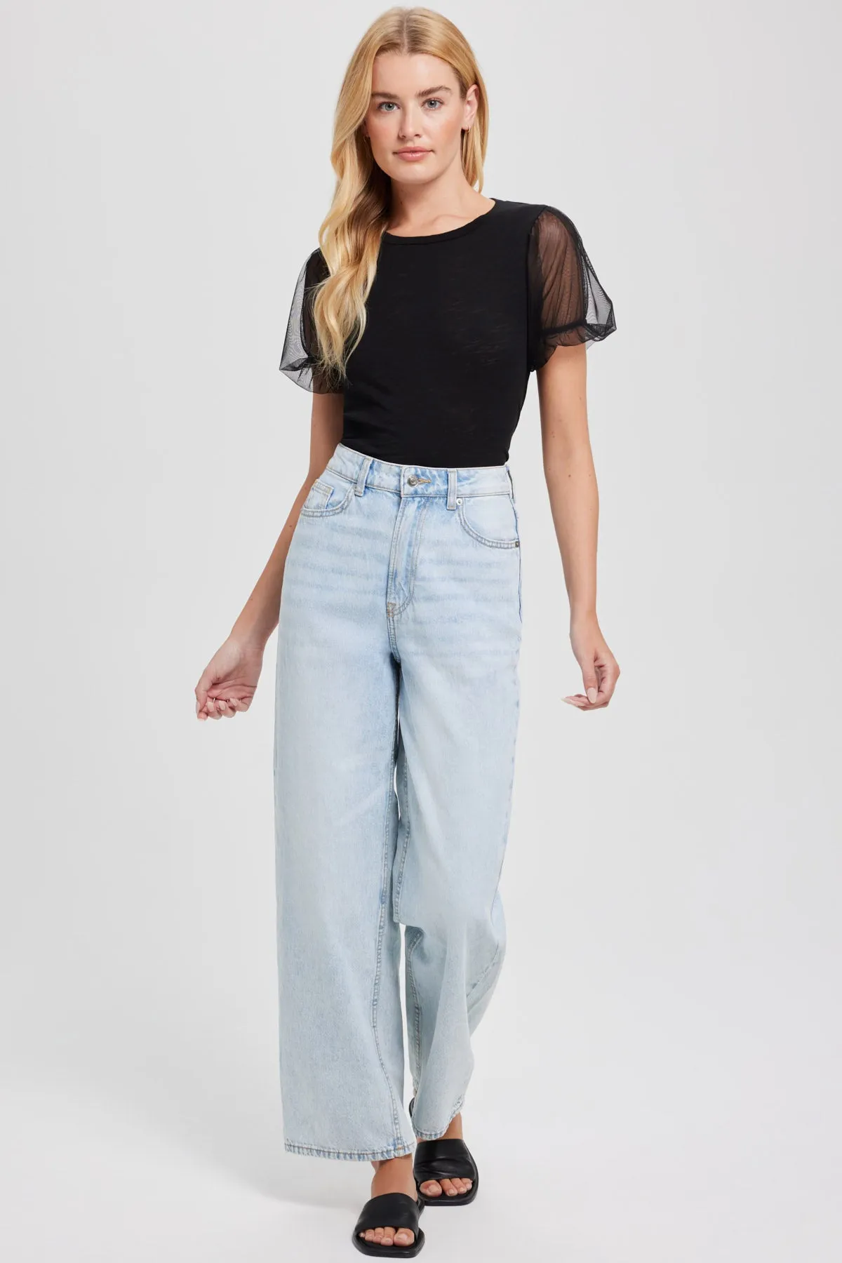 Tulle Princess Sleeve Tee sold by Goldie Tees product image thumbnail 4