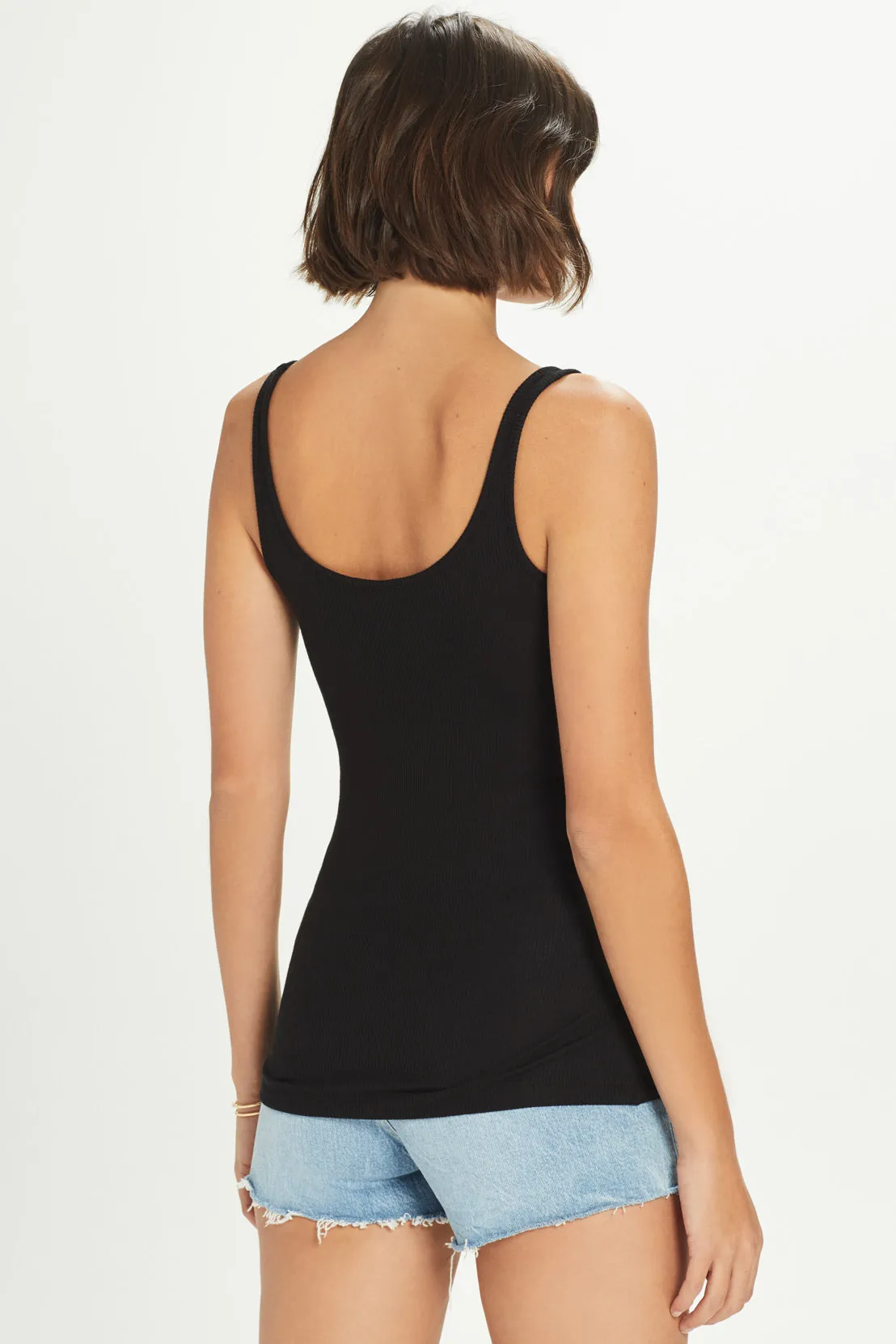 Ribbed Tank sold by Goldie Tees product image thumbnail 3