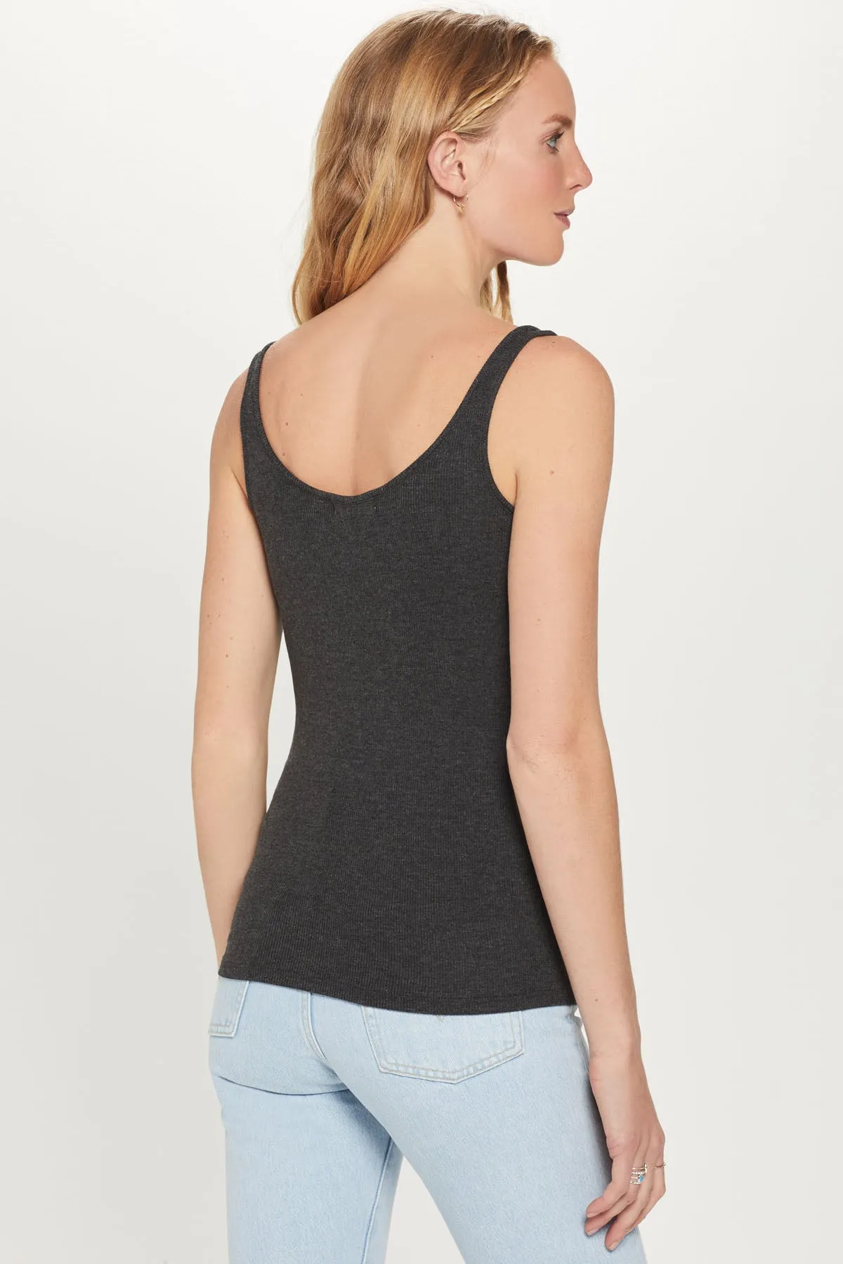 Ribbed Tank sold by Goldie Tees product image thumbnail 5