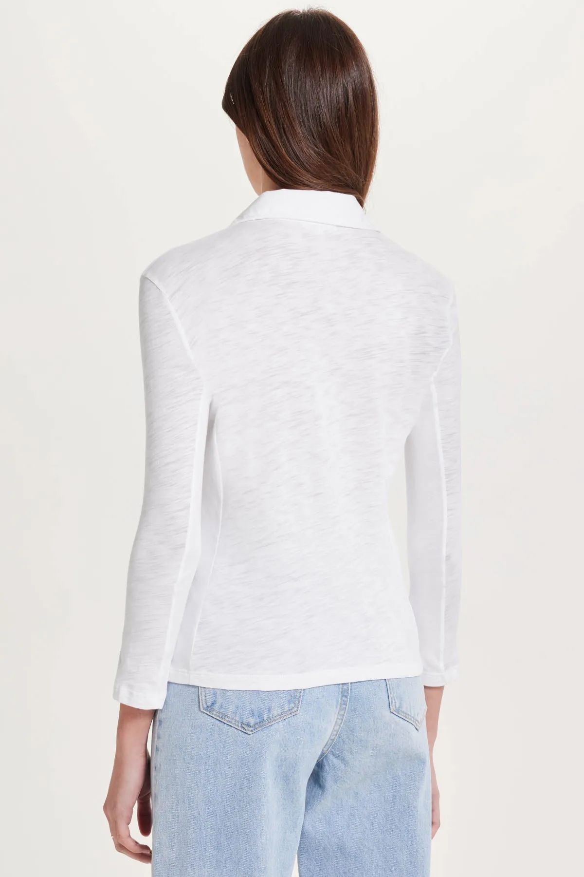 Slub + Jersey Polo Tee sold by Goldie Tees product image thumbnail 3