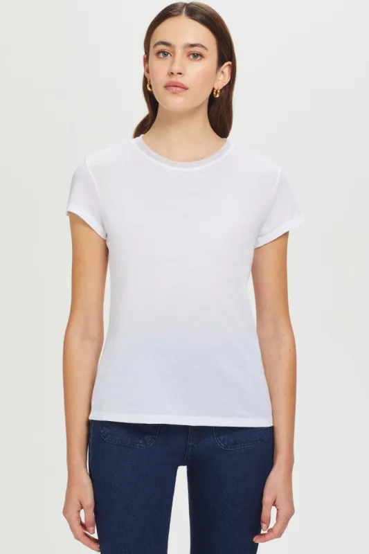 Organic Mesh Ringer Tee sold by Goldie Tees