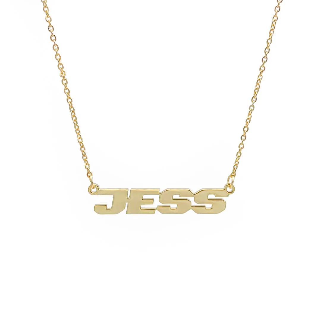 Action Custom Name Necklace sold by PRYA product image thumbnail 2