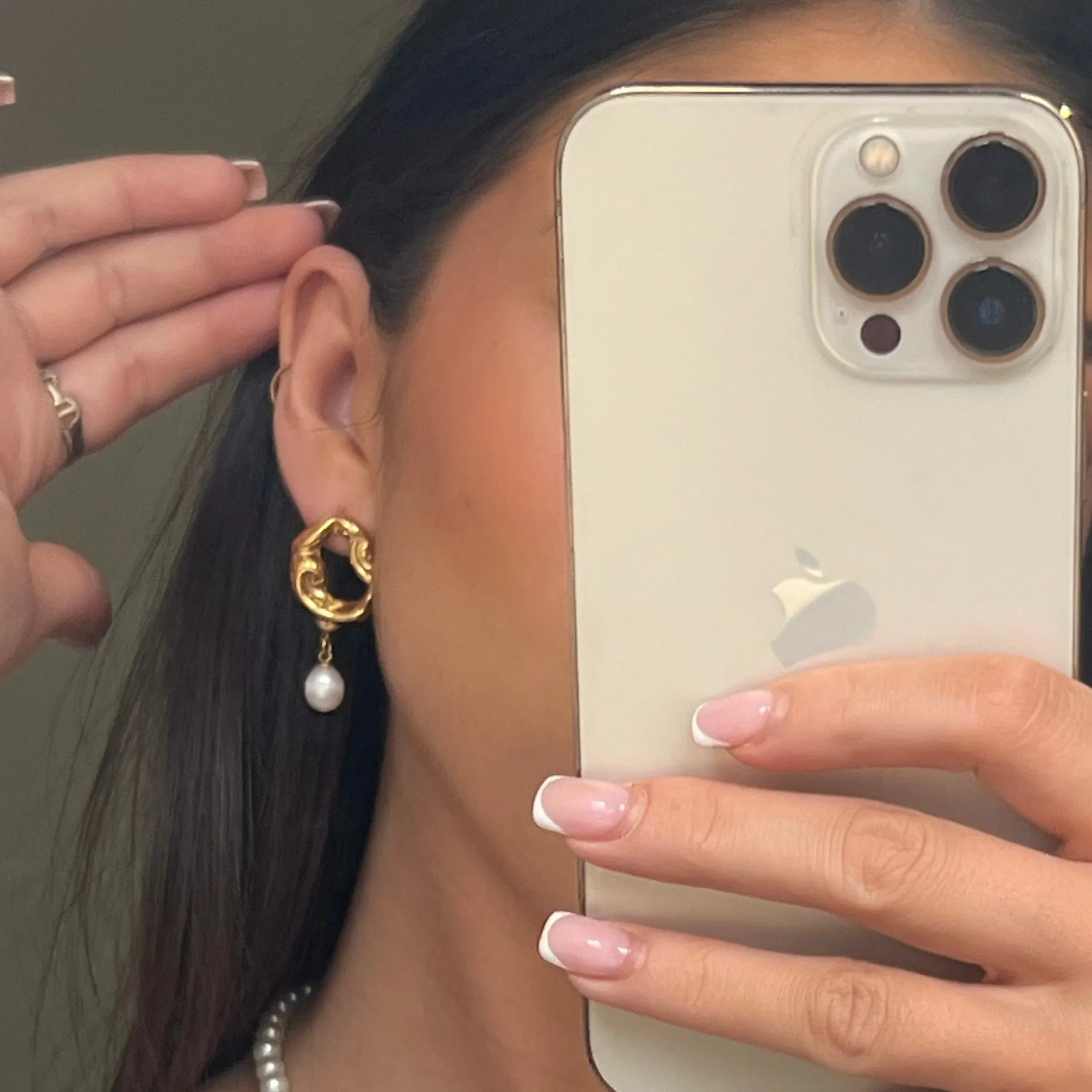 Eliana Earrings sold by PRYA product image thumbnail 2