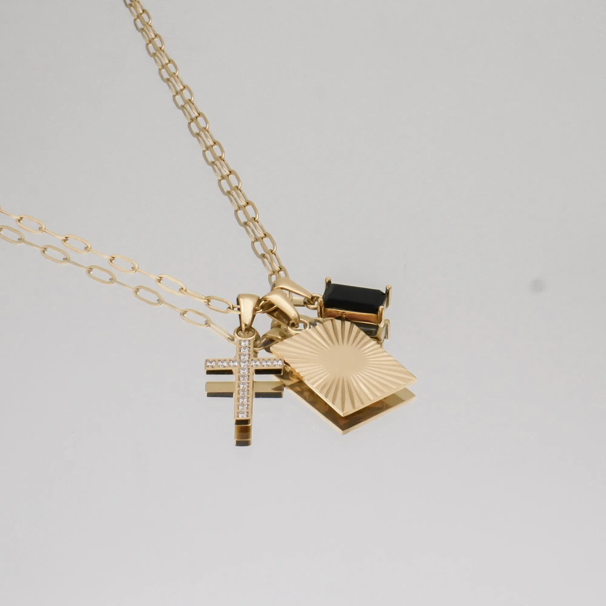 Marie Layered Necklace sold by PRYA product image thumbnail 3