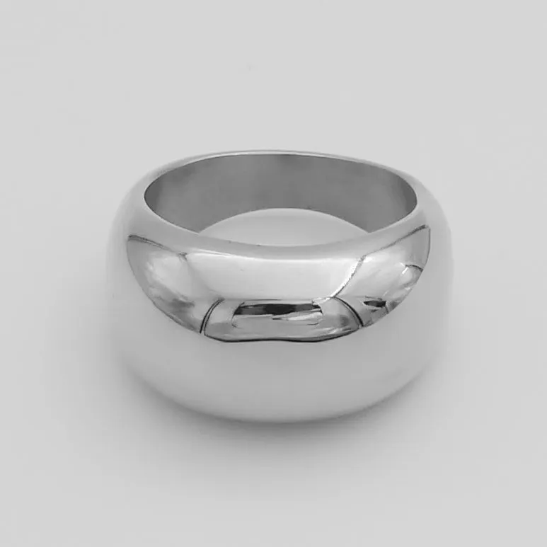 Alexa Dome Ring | Silver sold by PRYA product image thumbnail 4