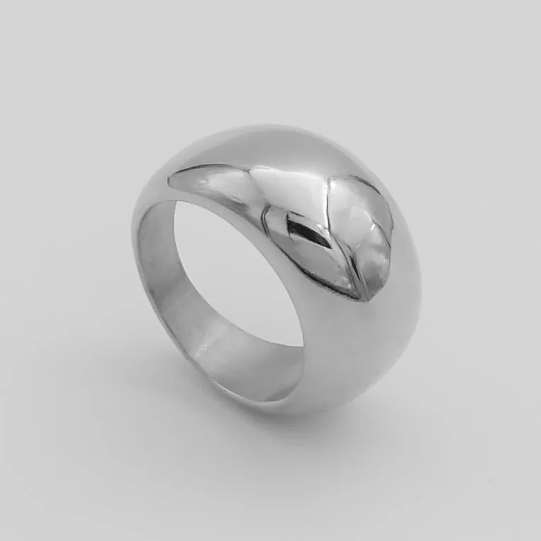 Alexa Dome Ring | Silver sold by PRYA