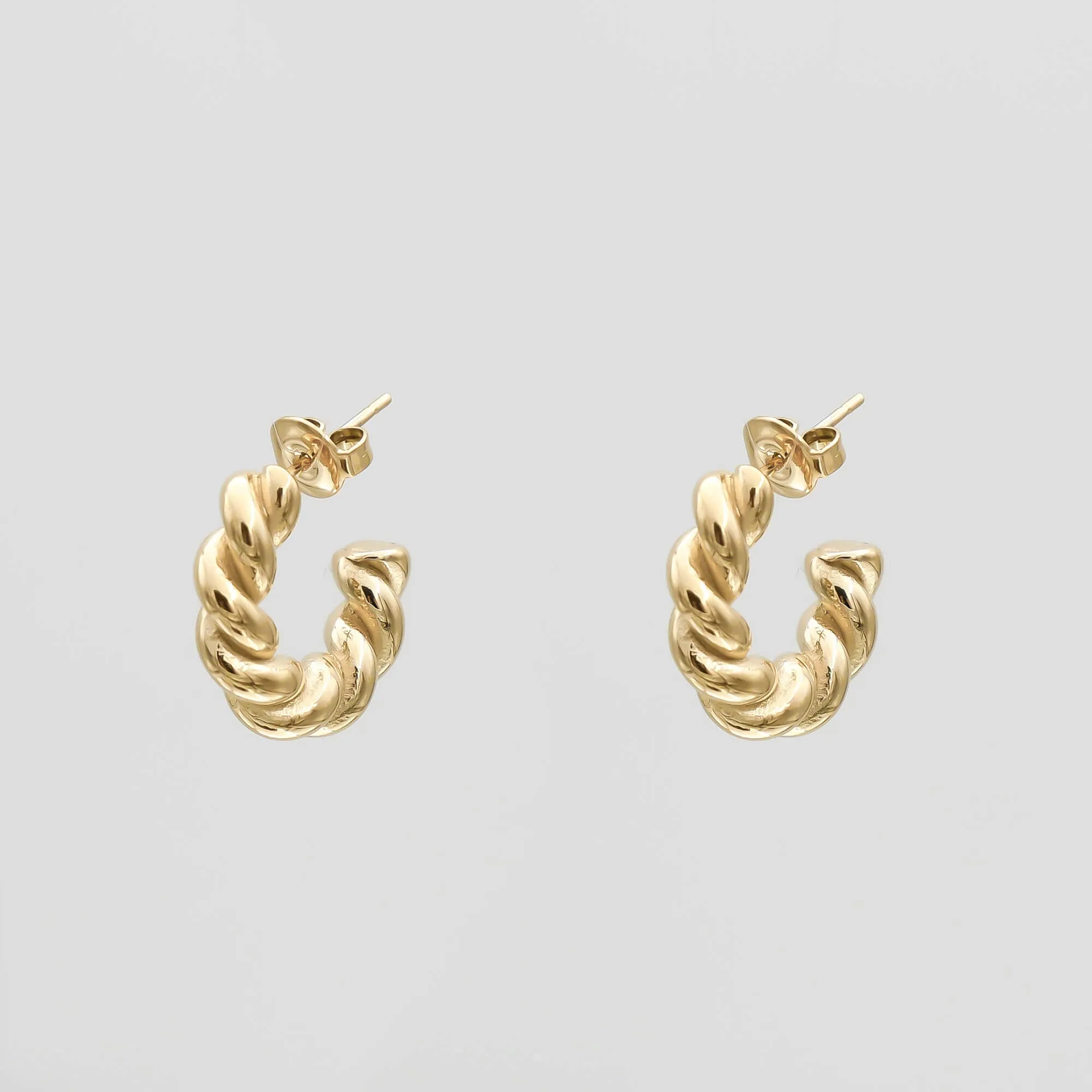 Tamia Twisted Earrings sold by PRYA