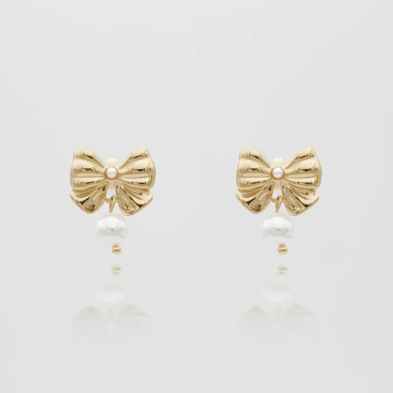 Bailey Bow Earrings sold by PRYA