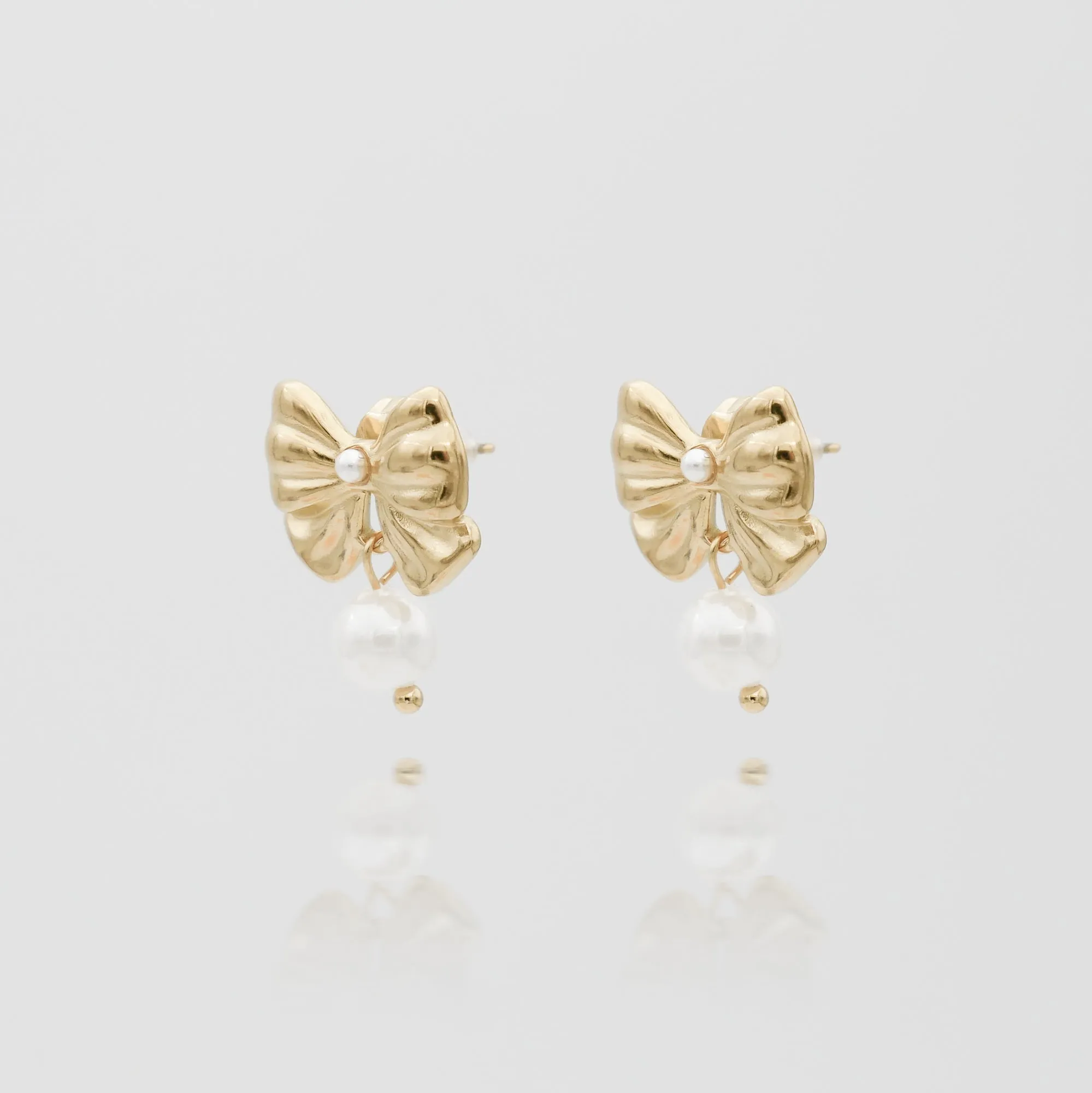 Bailey Bow Earrings sold by PRYA product image thumbnail 3