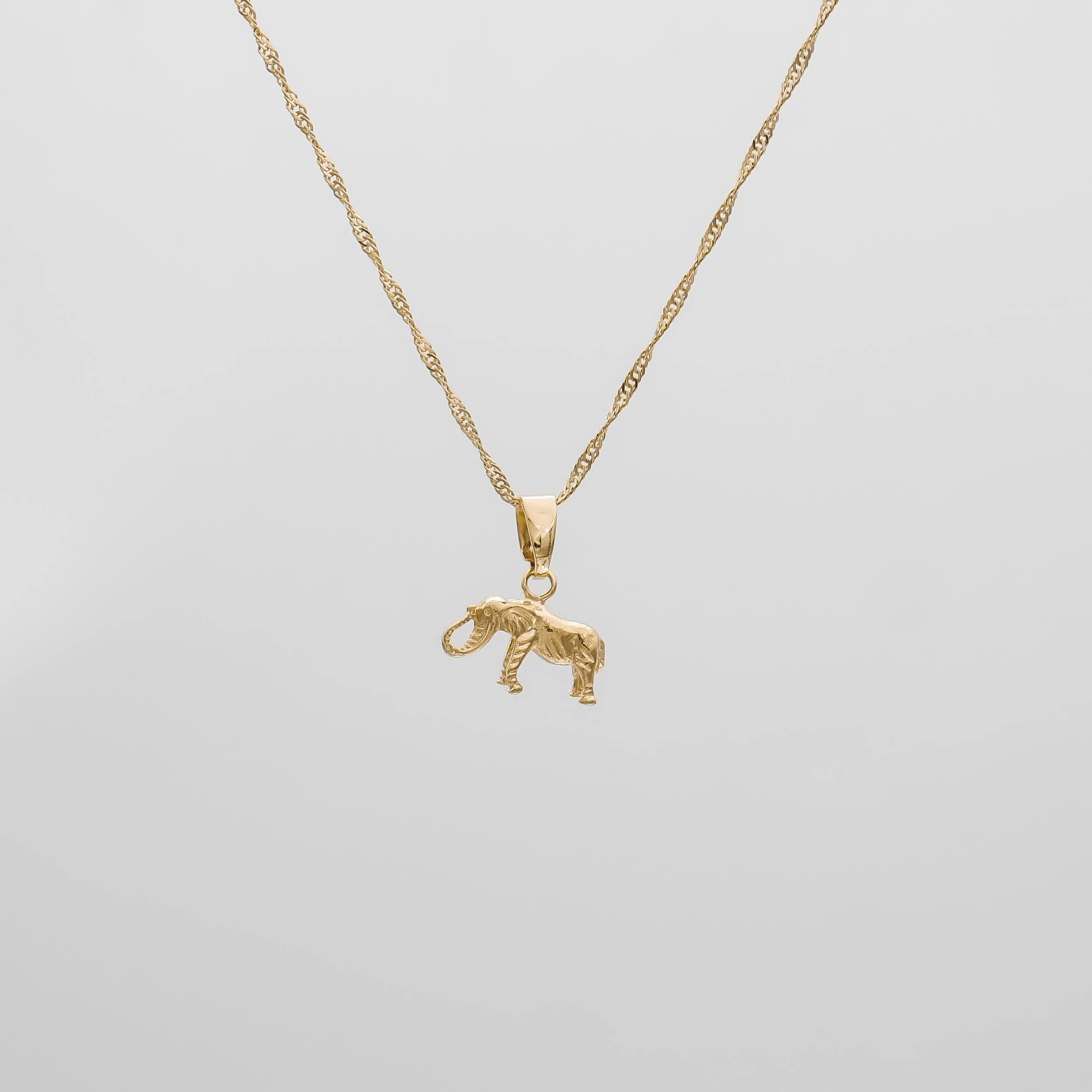 Elephant Gold Filled Necklace sold by PRYA product image thumbnail 2