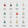 Kayla Initial & Birthstone Necklace sold by PRYA