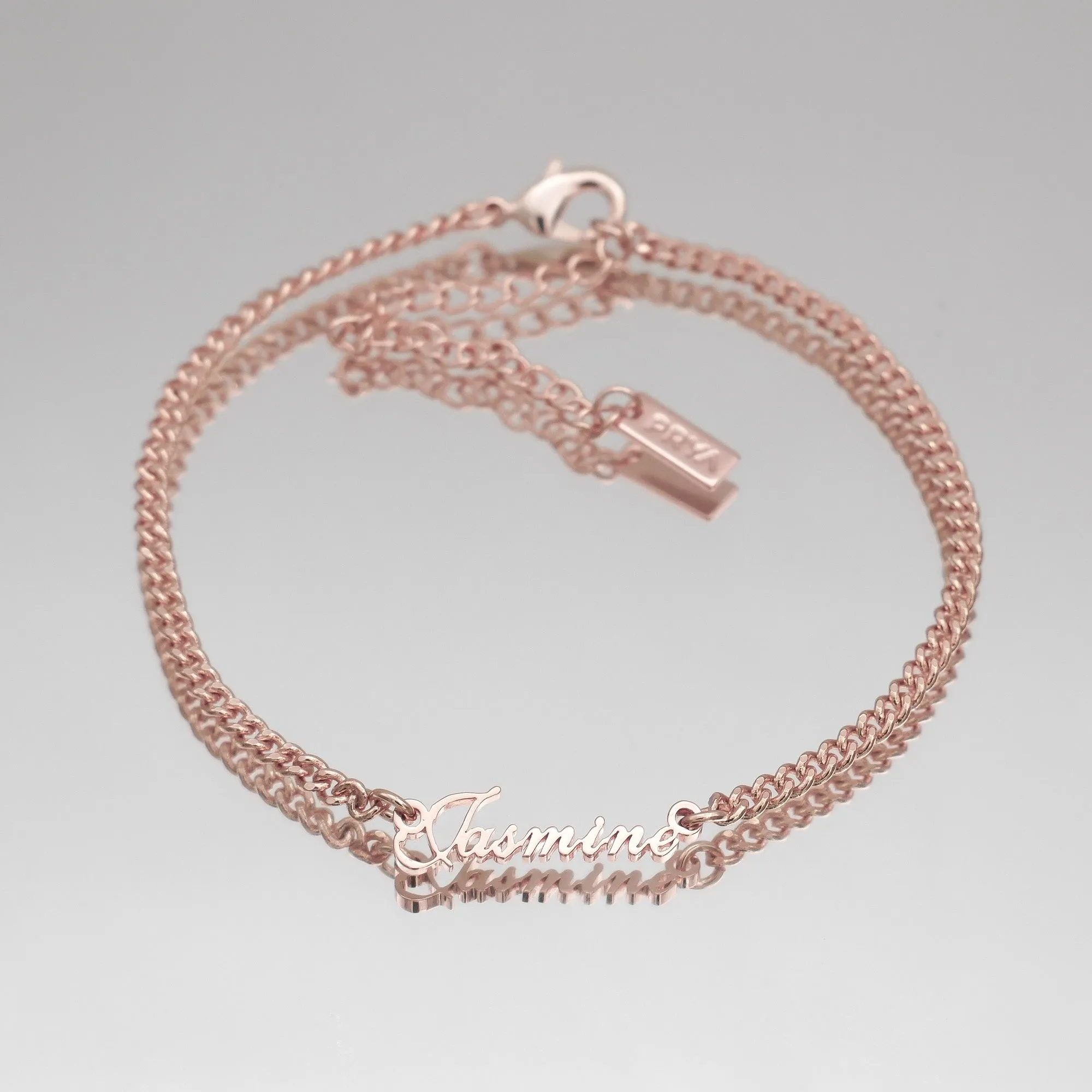 Siena Name Anklet sold by PRYA product image thumbnail 4