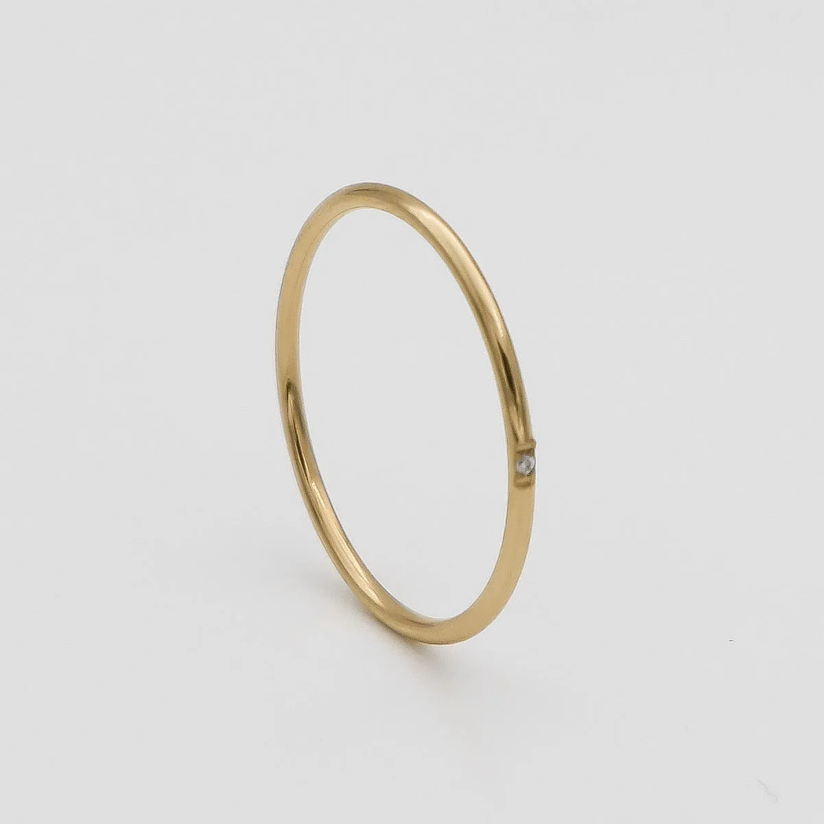 Mila Dainty Diamond Ring sold by PRYA product image thumbnail 3